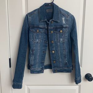 Classic denim articles of society jacket